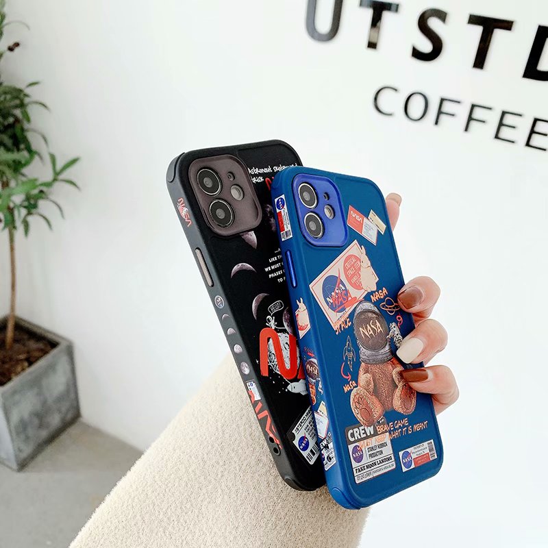 NASA Ốp Lưng Silicone Chống Sốc Thời Trang Cho Iphone 12pro Max 12mini 11pro Max Xs Max Xr Se 2020 7 8 Plus | BigBuy360 - bigbuy360.vn