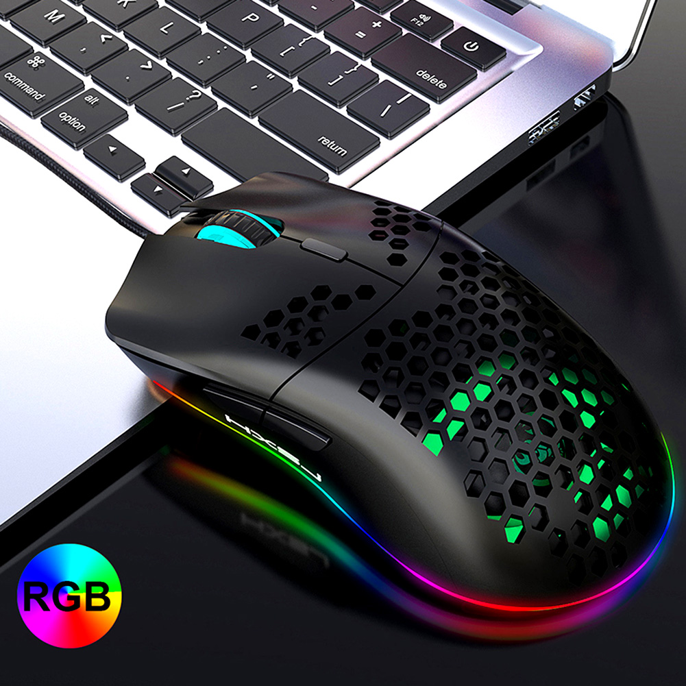 Chuột Chơi Game Chuyên Nghiệp Gắn Đèn Led Rgb Có Thể Điều Chỉnh Tiện Lợi