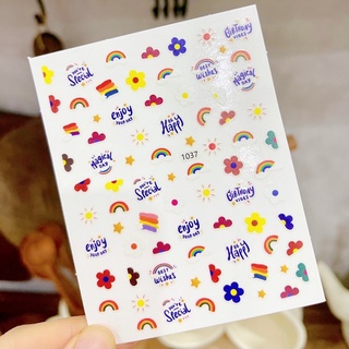 Sticker dễ thương cute dán móng tay, nail