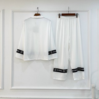 PIJAMA DÀI TRẮNG CN CAO CẤP