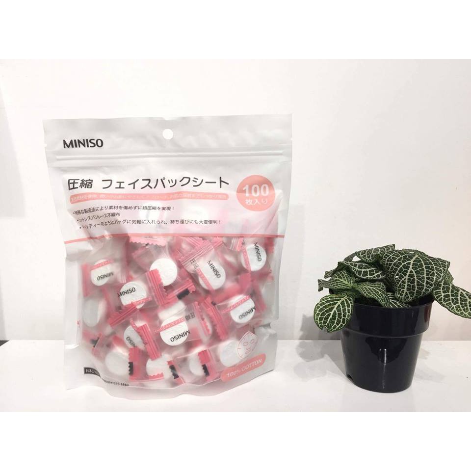 100v Mặt Nạ Nén Miniso