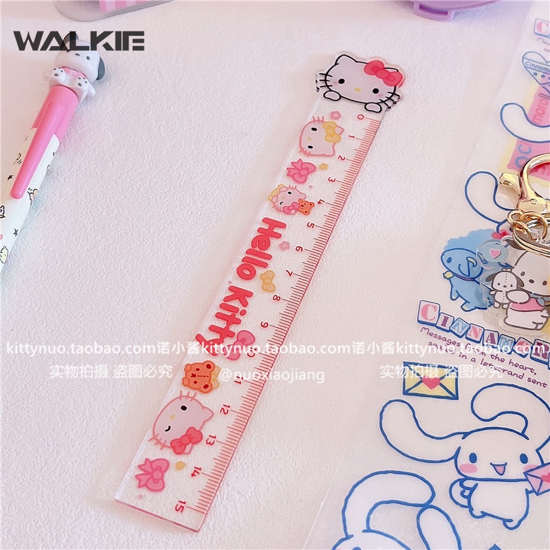 Thước Đo Hình Cinnamoroll My Melody Dễ Thương 15Cm