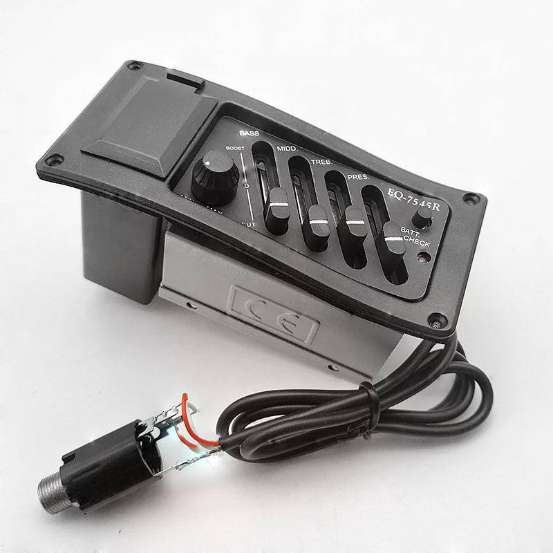 Đàn Guitar Acuetic EQ Piezo Pickup Pre-Amp Unit Acoustic Guitar EQ-7545R