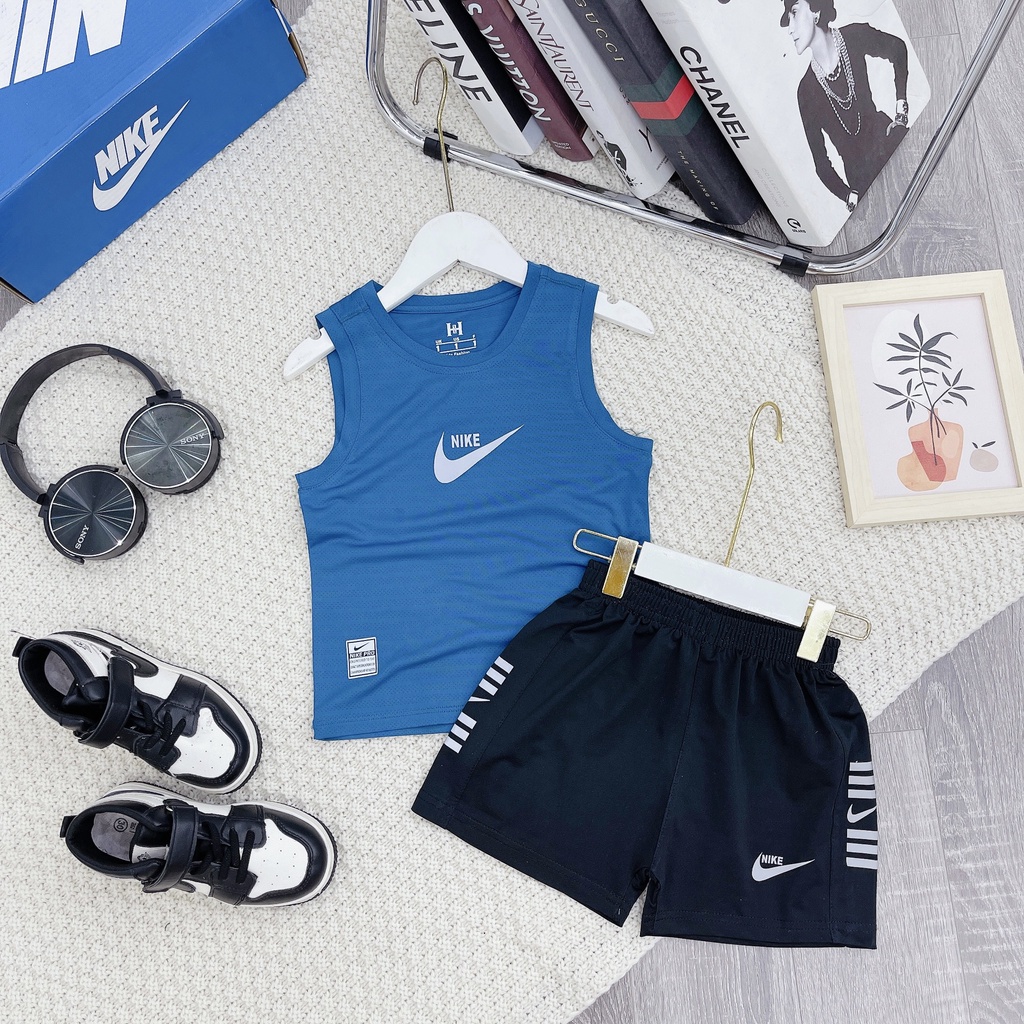 Đồ bộ Quần Áo Bé Trai, Đồ Bé Trai Vyvykid Lk Ba Lỗ Sát Nách Thể Thao Thông Hơi Phản VyVy Kids