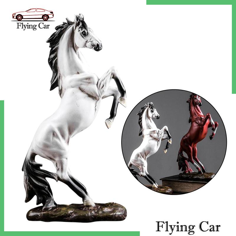 [Lzdjfmy2] Mô Hình Tượng Ngựa Để Bàn Trang Trí Hiện Đại Làm Quà Tặng