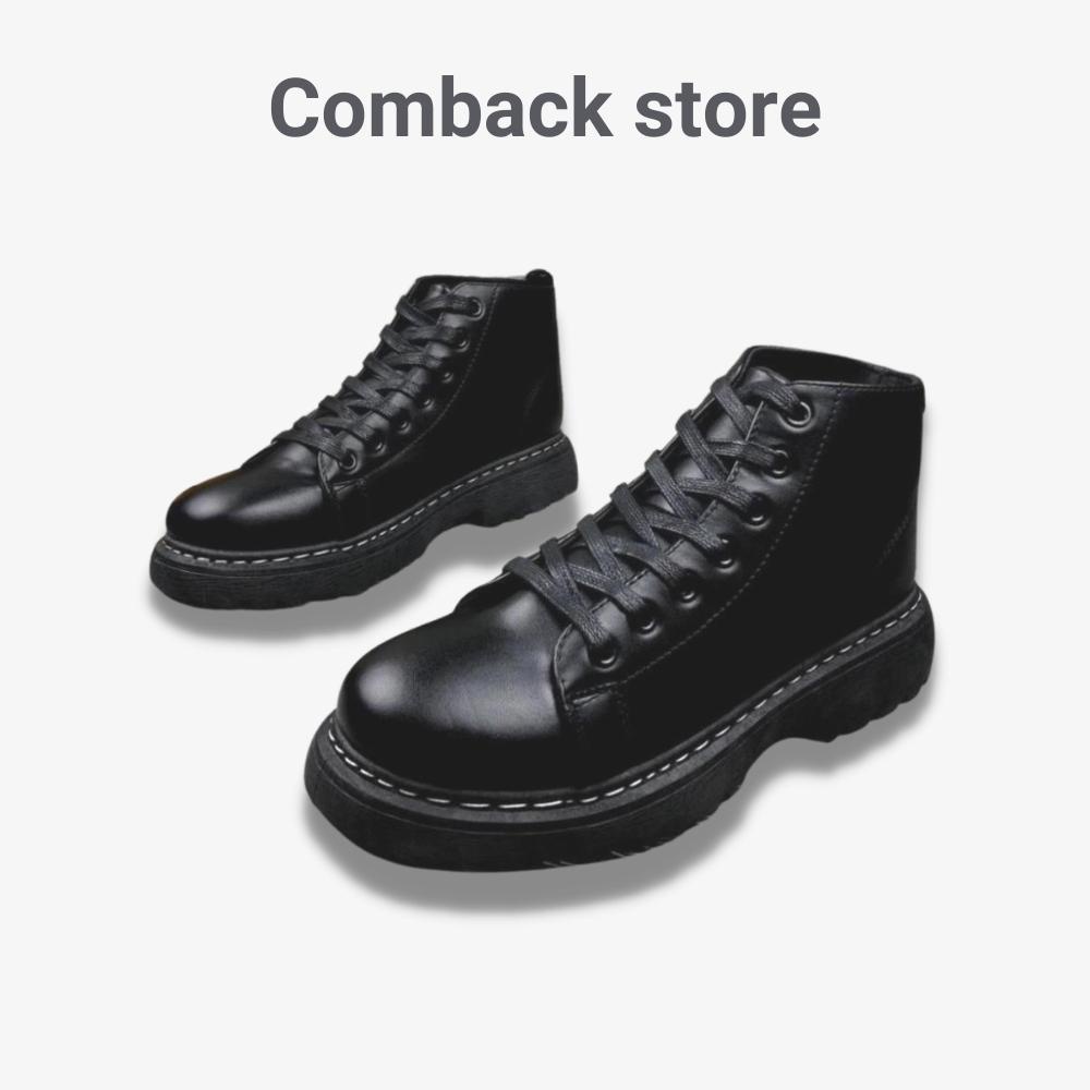 Giày nam, giày da nam cao cấp phong cách cực ngầu cá tính phối quần Jean