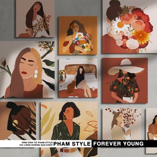 Tranh canvas treo tường forever young