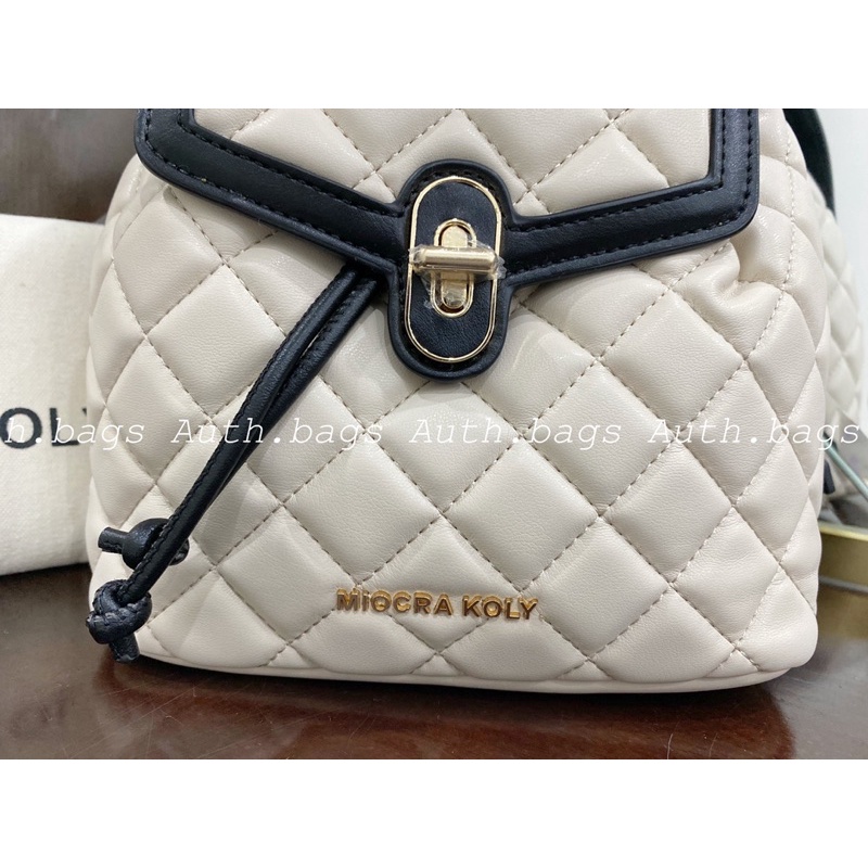 Balo Miocra Koly trần trám béo