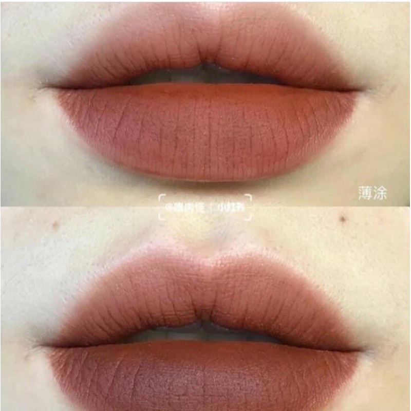 [FREE SHIP] Son Kem lỳ Gogo Nơ Pink 809 Đỏ nâu