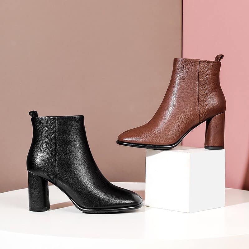 GIÀY BOOT CAO CỔ RO307 CAO 6,5CM