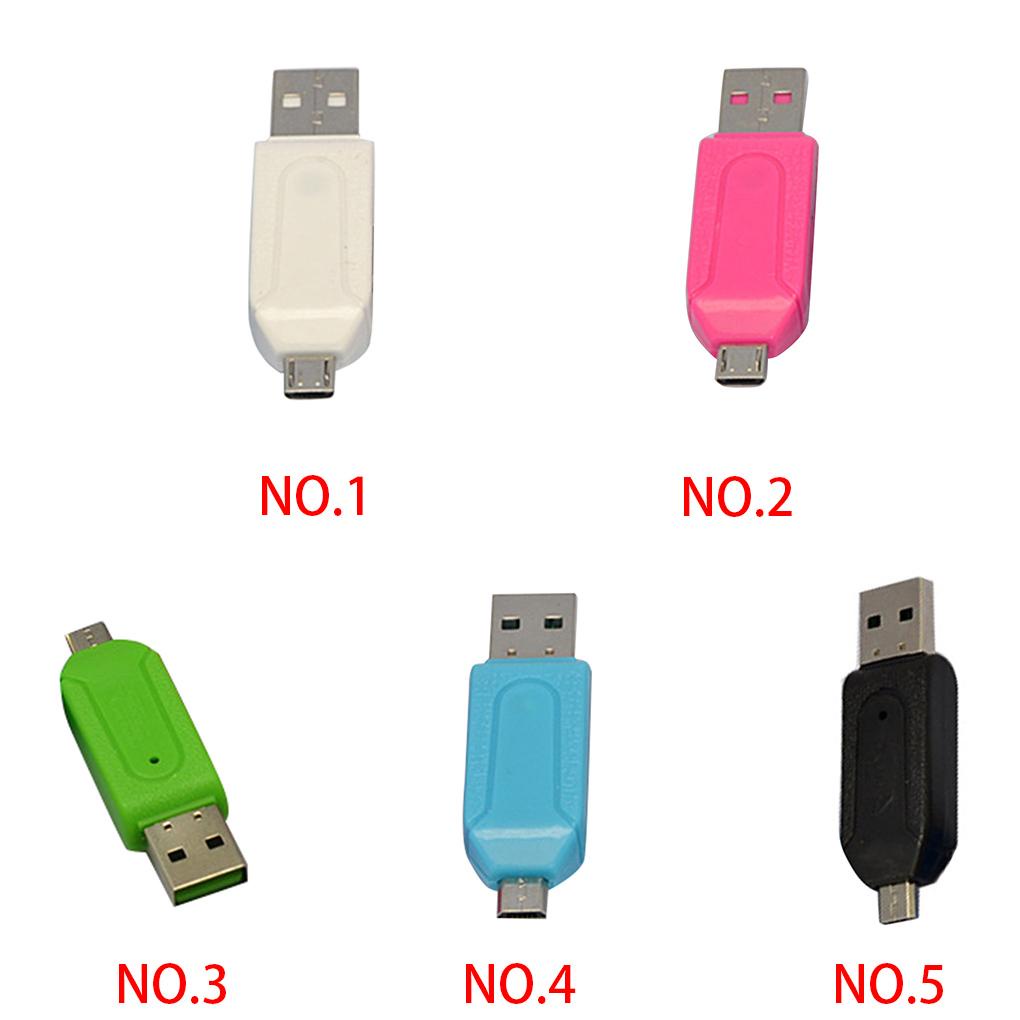 Đầu Đọc Thẻ Nhớ Micro USB OTG USB 2 0