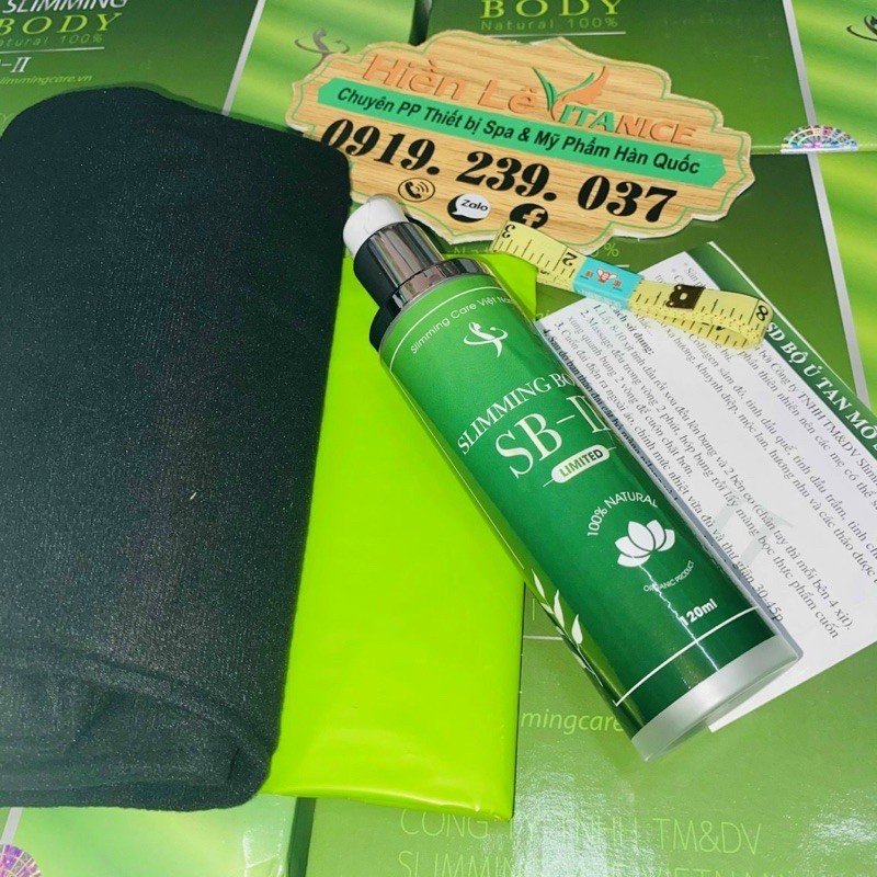 tinh dầu tan mỡ Slimming Body Sản phẩm có thành phần hoàn toàn từ thiên nhiên