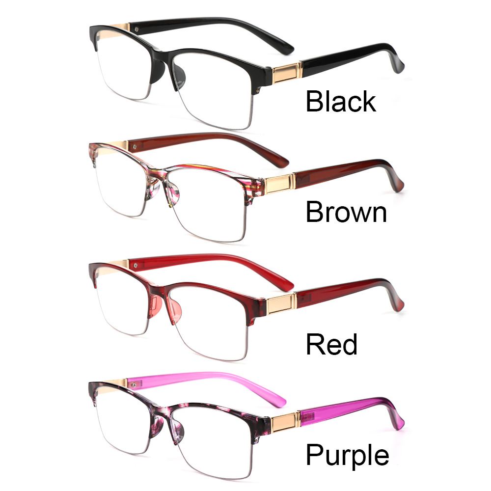 Mắt Kính Đọc Sách +1.0~+4.0 Siêu Nhẹ Độ Nét Cao Nhiều Màu Sắc Dành Cho Nam Nữ