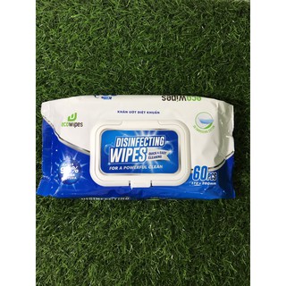 KHĂN GIẤY CỒN DIỆT KHUẨN ECOWIPES ( LOẠI 60 TỜ )