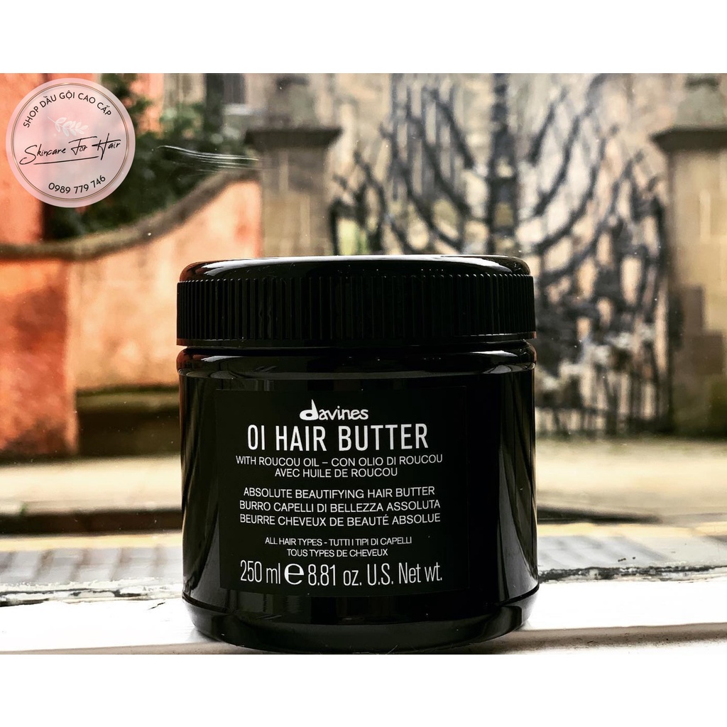 Kem ủ tóc Davines OI Hair Butter dung tích 250ml dành cho mọi loại tóc