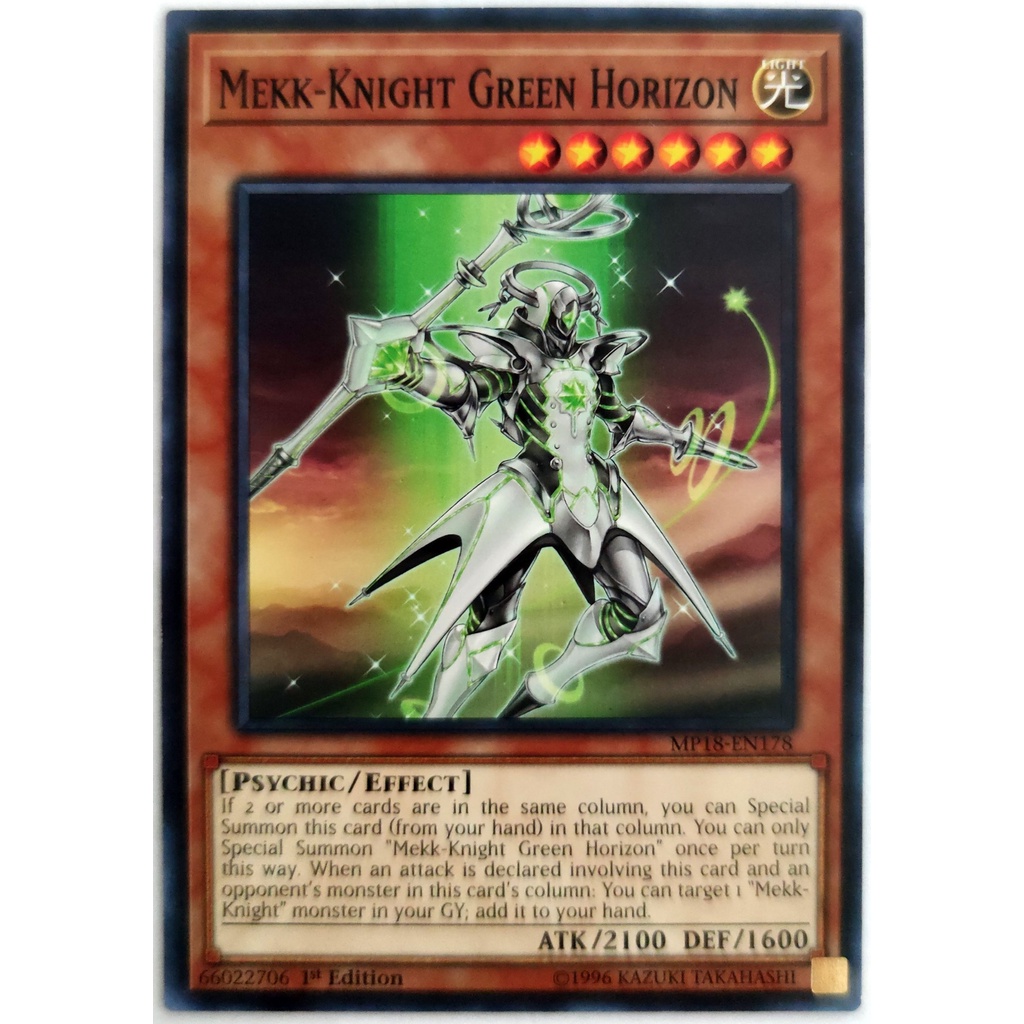 [Thẻ Yugioh] Mekk-Knight Green Horizon |EN| Common