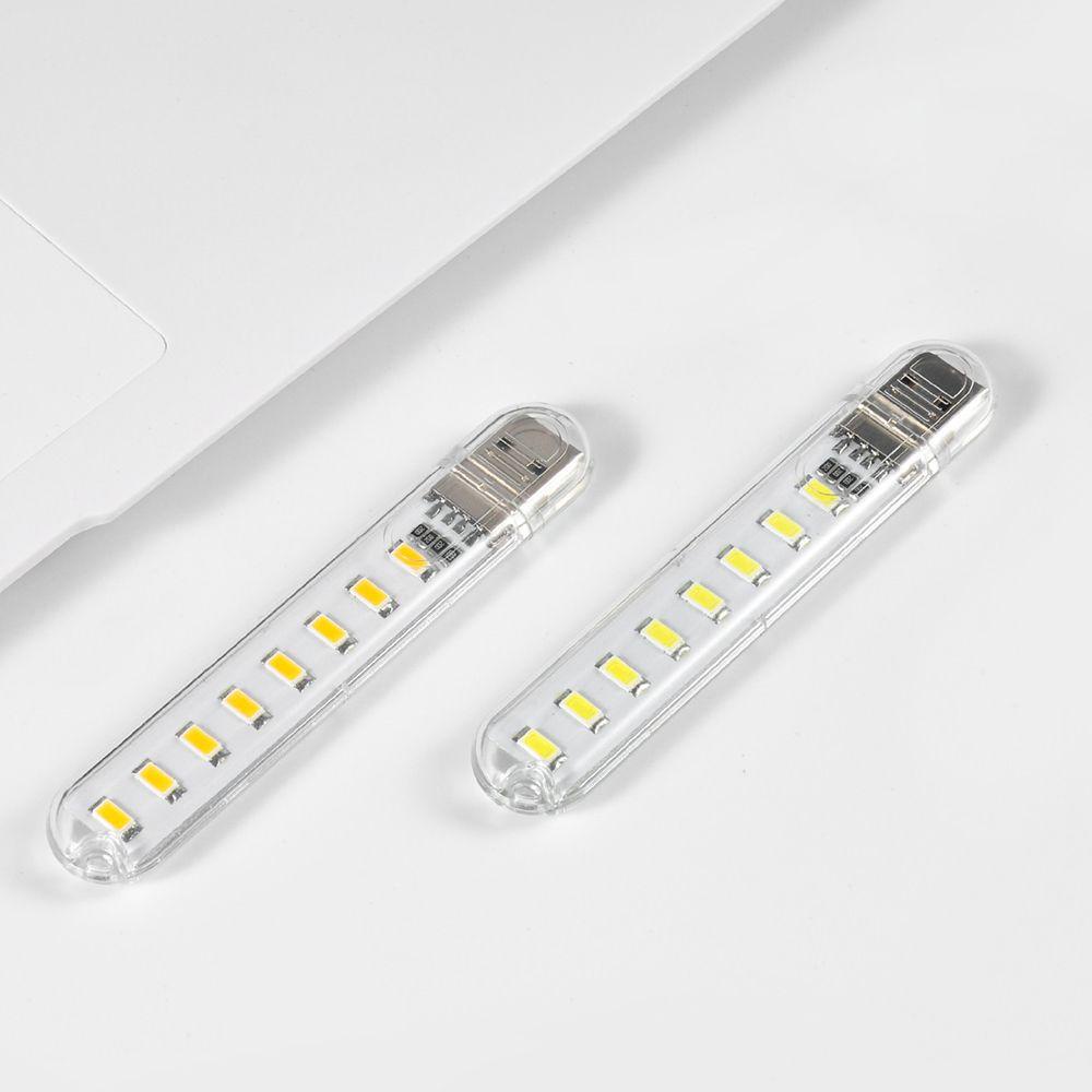 Bộ 2 Đèn LED 8 Bóng Siêu Sáng Có Cổng Sạc USB Chuyên Dụng Cho Máy Tính