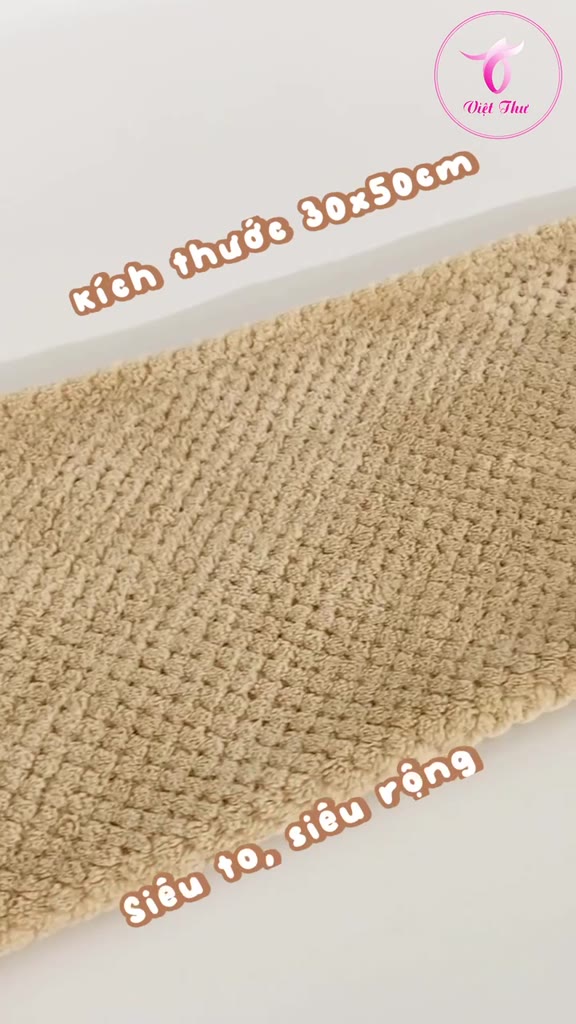 Khăn mặt sợi Microfiber công nghệ Nhật Cao Cấp  siêu mềm mại, thấm hút nước, không chất huỳnh quang Việt Thư | BigBuy360 - bigbuy360.vn