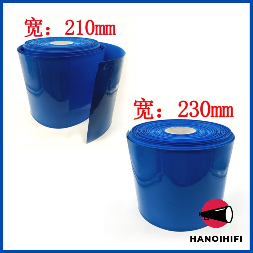 Màng Co Nhiệt PVC kích thước tùy chọn 30mm - 250mm - 1 Mét từ hanoihifi