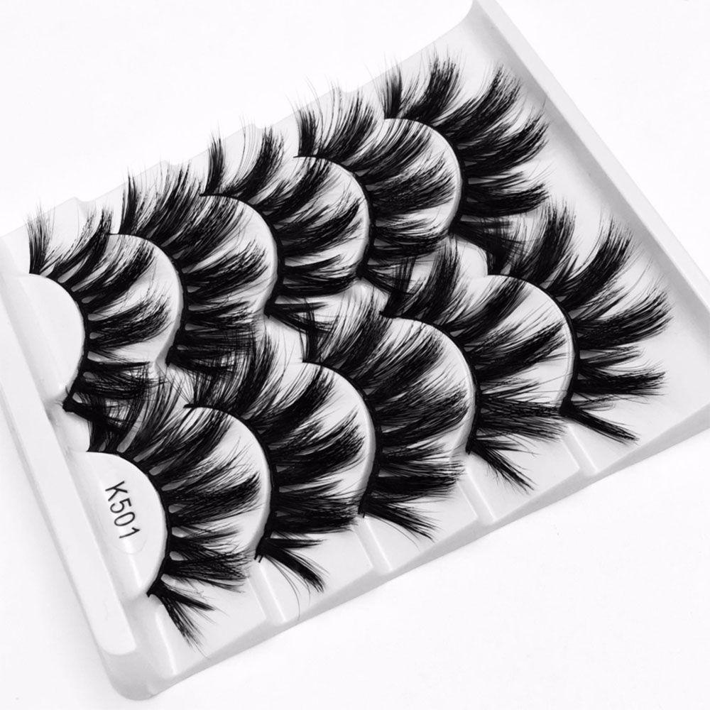Set 5 Cặp Lông Mi Giả SUSANS SKONHED 3D Mềm Mại Có Thể Tái Sử Dụng
