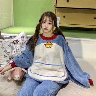[ ORDER ] Set đồ nỉ bông doraemon
