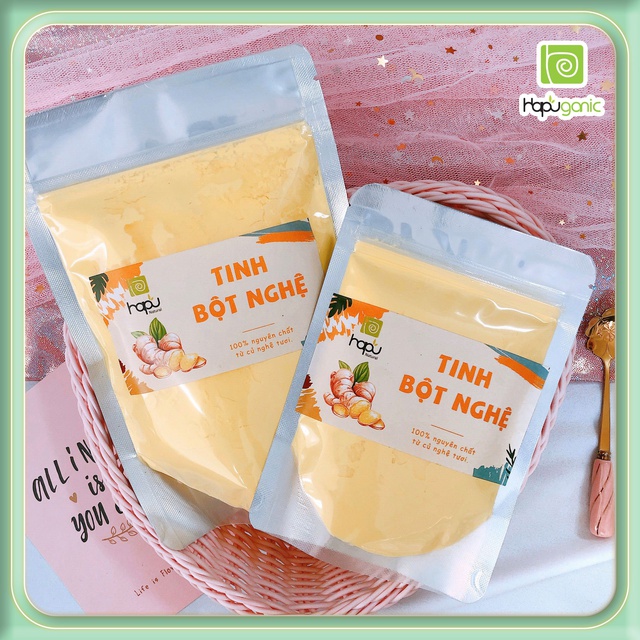 Tinh Bột Nghệ Nguyên Chất Hapu Organic