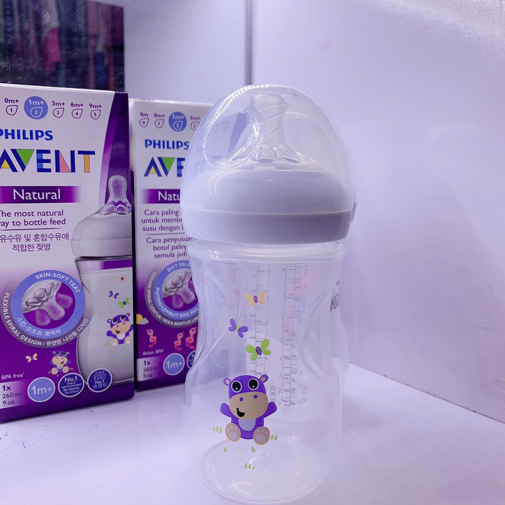 Bình sữa Avent Natural 125ml 260ml 330ml chính hãng.