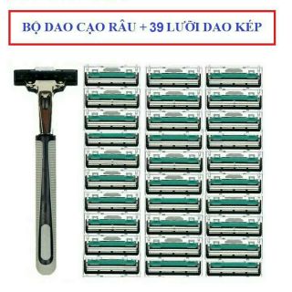 Dao cạo râu lưỡi kép siêu sắc loại tốt
