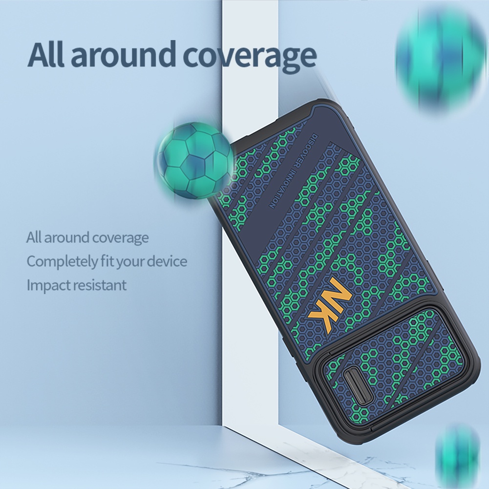 Ốp Điện Thoại NILLKIN Chống Sốc Họa Tiết Tổ Ong Cho iPhone 14 Plus