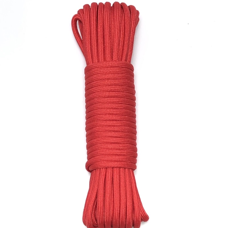 10 mét - Dây Dù 4mm spandex có lõi êm tay dùng làm macrame, căng lều, trang trí, dây giày