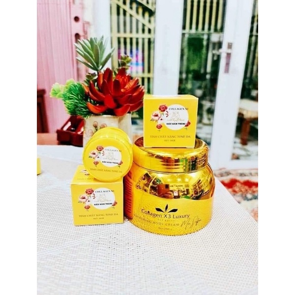 Combo Body Collagen X3 + Kích Trắng Đông Anh Chính hãng