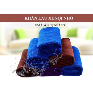 Khăn Microfiber Siêu Mịn Lau Xe Chuyên Dụng