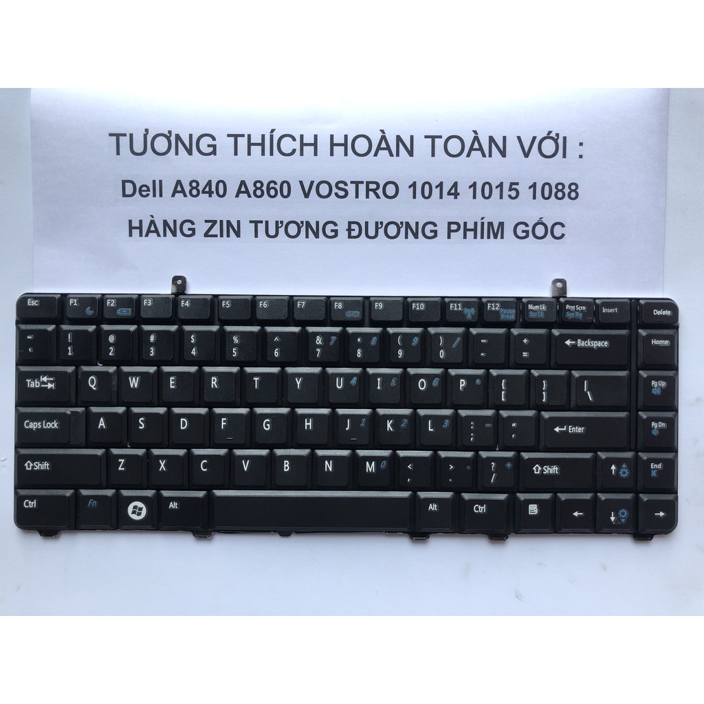 Bàn Phím Laptop Dell A840 A860 VOTRO 1041 1015 1088 Hàng Zin Bảo Hành 12 Tháng Toàn Quốc