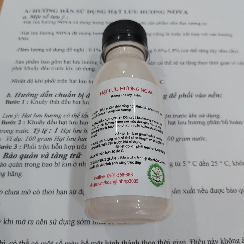 Hạt lưu hương NOVA - 100ML