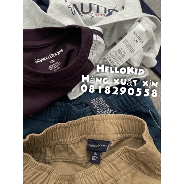 B342 - Bộ áo thun kèm Jogger bé trai