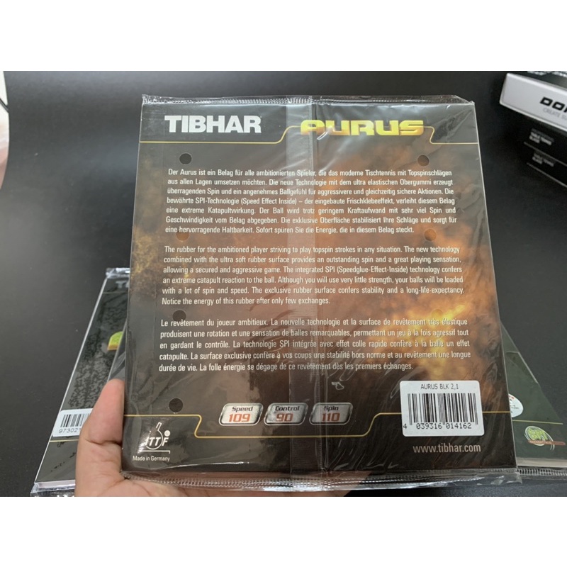Mặt vợt bóng bàn Tibhar Aurus