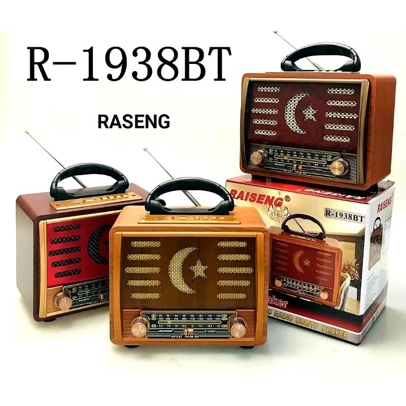 Radio RAISENG R-1938BT Có Bluetooth