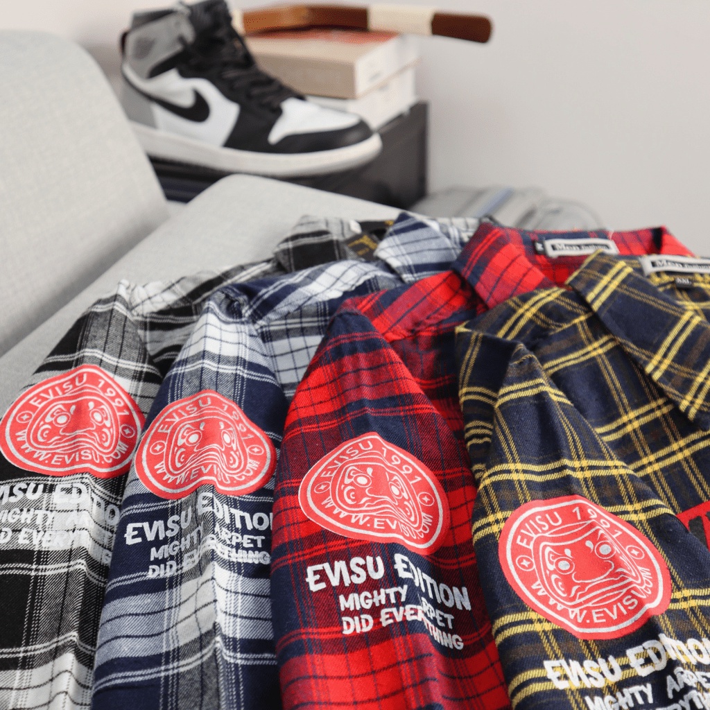 (Free Ship) Áo Sơ Mi Nam Caro Họa Tiết UVISU Máu Sắc Tươi Sáng Dễ Phối Đồ Phong Cách Trẻ Trung Hiện Đại Valentina Shop