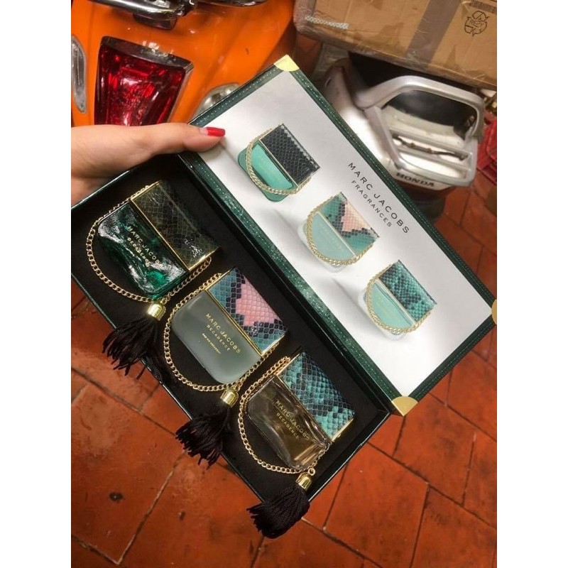 Sét nước hoa 3 chai 25ml túi xách dạng xịt