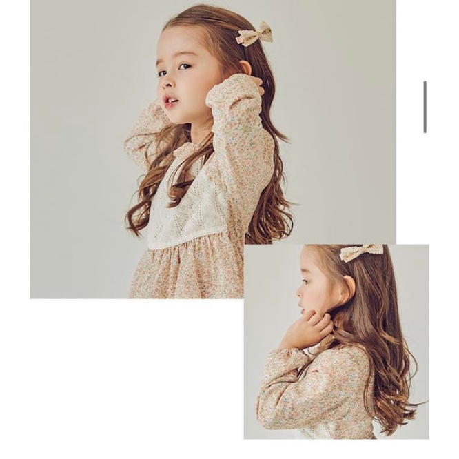 Váy perimitz hoa ren ngực