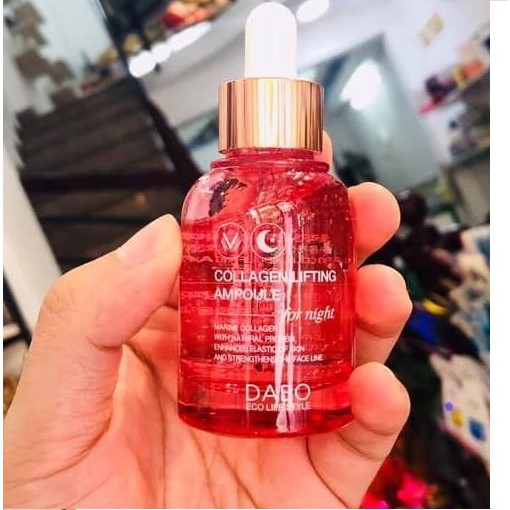 Tinh chất Serum Cao cấp Collagen nâng cơ ban đêm - DABO Collagen Lifting Ampoule For Night Hàn quốc 30ml/Hộp