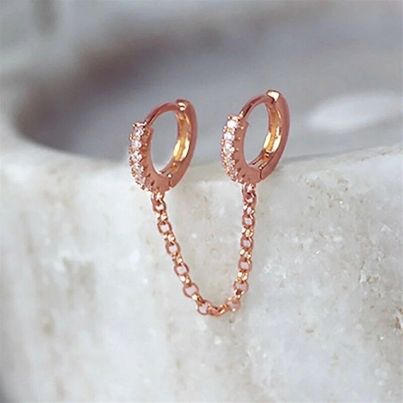 1 Khuyên Tai Nữ Trang Dáng Dài Tạo Hình Độc Đáo