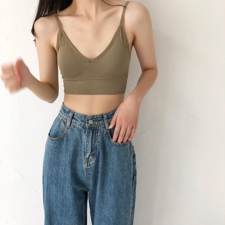 Áo Bra Thun Tăm Chữ U Sang Chảnh Mẫu Mới 367