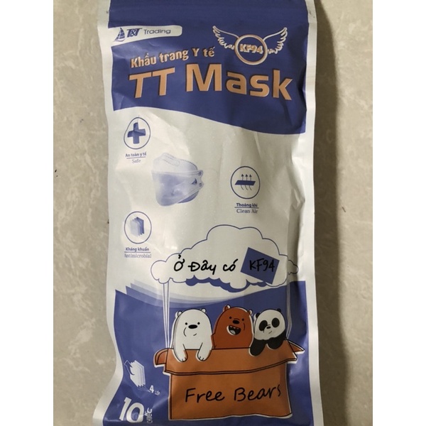 Khẩu Trang KF94 TT Mask Cho Trẻ Em