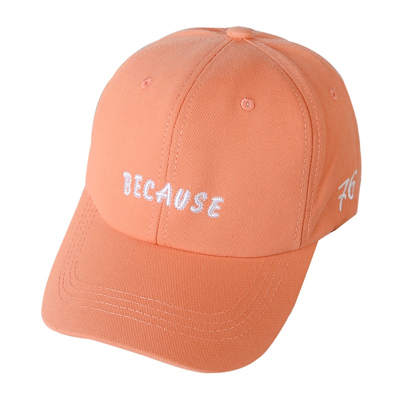 Nón Kết Thêu Chữ Because Thời Trang Hàn Quốc Cho Nam Nữ