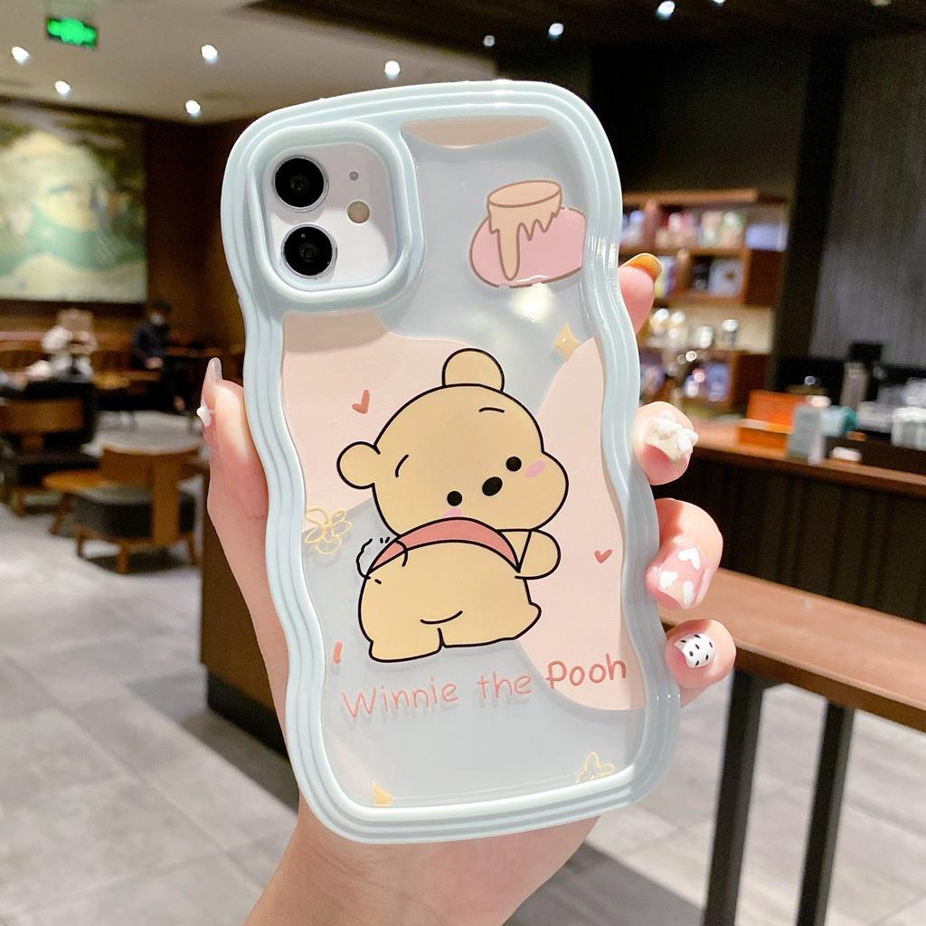 Ốp Điện Thoại Hình winnie the pooh 2 Trong 1 Cho iPhone 14plus 14 13promax 12 11 X XR XSMAX