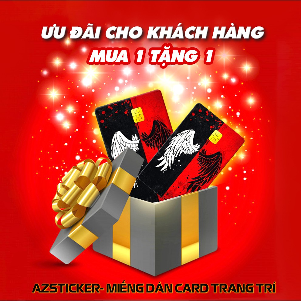 Tổng Hợp Decal Sticker Dán Thẻ ATM ( Thẻ Chung Cư , Thẻ Gửi Xe , Credit, Debit Cards ) | Decal Chủ Đề One PIce