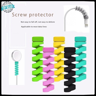 [Cáp sạc] Cable Protector Winder Wire Cord Organizer Cover for iphone USB Charger Cable
