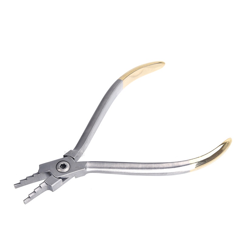 Kìm Uốn Cong Răng Bằng Thép Không Gỉ 0.7mm Tiện Dụng Cho Nha Khoa