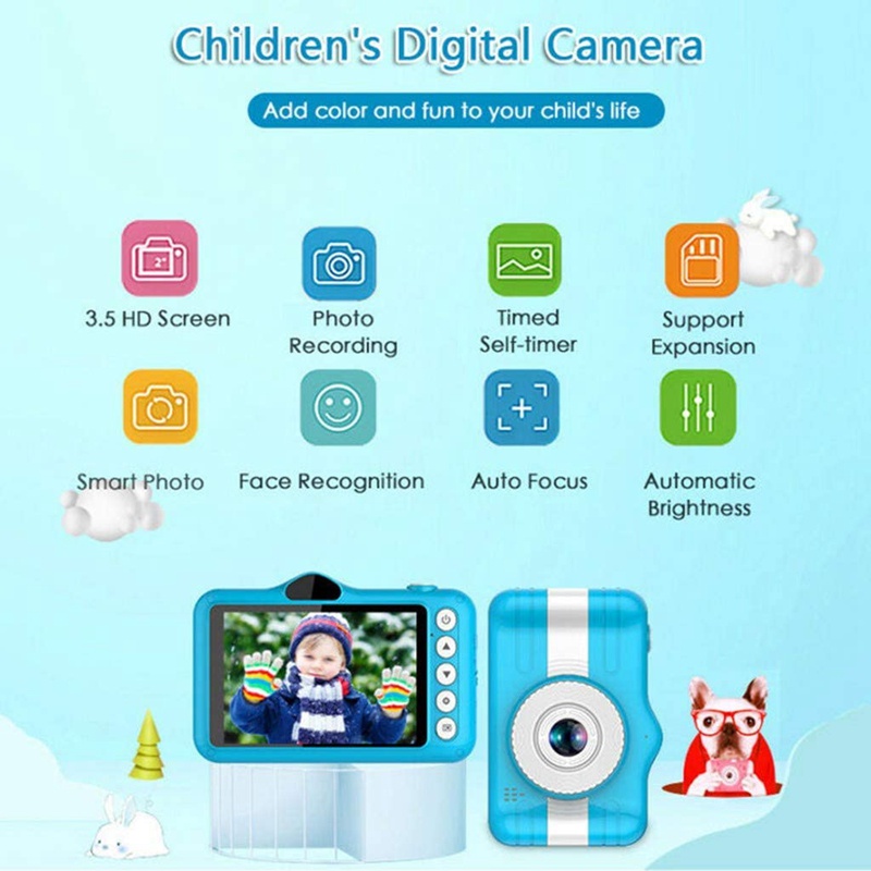 Máy Ảnh Kỹ Thuật Số Màn Hình Lớn Màn Hình Hd 3.5 Inch Cho Bé